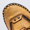 thumbnail image 4 of Akiihool Boots for Men Men's Low Heel Ankle Boots Stacked Mid Heel Booties (BW1,10.5), 4 of 5