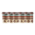 thumbnail image 4 of BenJara Tagus 84 Inch Window Valance, Southwest Motifs, Soft Microfiber Fabric, 4 of 6