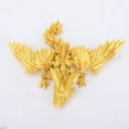 BSGSH Clearance Desktop Ornament Winged Dragon Ornament (Small) Gold 3D
