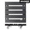 thumbnail image 5 of Wagner design yourself 15.4" Gray Wood Plastic Composite Square Plant Caddy, 5 of 6