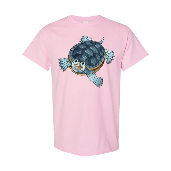 Inktastic Cute Diamondback Terrapin Turtle T-Shirt