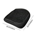 thumbnail image 3 of Tgbvmt Leather Car Seat Cushion, All-Season Breathable Seat Cover, Sandwich Mesh Technology for Comfortable Riding, Ideal for Summer and Winter, Durable and Easy to Clean, 3 of 6