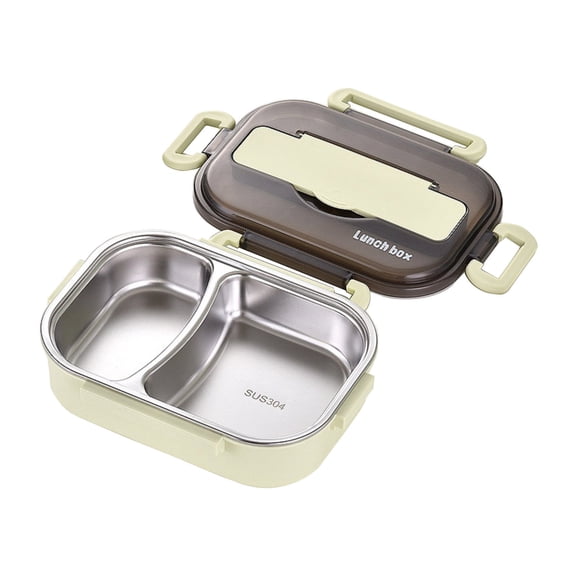 Thermal Insulation Bento Box Tableware Set, Portable Lunch Box with Compartments, Insulated Food Container for Work, Reusable Leakproof Lunch Box with Utensils