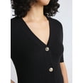 thumbnail image 4 of Sofia by Sofia Vergara Women's Cardigan Sweater with Short Sleeves, Sizes XS-XXXL, 4 of 5