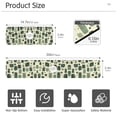 thumbnail image 3 of Yayeee Faucet Mat for Kitchen Sink 30" Diatomite Long Splash Guard Pad, Green Geometric, 2 Pack, 3 of 7