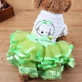 thumbnail image 4 of Vestido con lazo pequeño, de encaje, ropa de disfraz Salvador Vestido para mascotas, 4 of 10