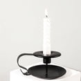 thumbnail image 4 of Base De Vela De Hierro Pintado Negro De Estilo Europeo Speravity HA018479-00, 4 of 6