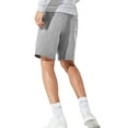 thumbnail image 2 of Hat and Beyond Men's Lightweight Brushed Fleece Elastic Sweat Shorts with Pockets, 2 of 6