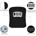 thumbnail image 1 of Compartimento para llaves con combinación de 4 dígitos, adecuado para llaves de casa, oficinas, propietarios de viviendas (hasta 5 llaves), negro LingWen 8390615588553, 1 of 1