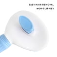 thumbnail image 4 of Peine para perros y gatos, cepillo para el pelo lavable para perros y gatos, cuidado de limpieza fácil de usar (azul), 4 of 9