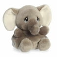 thumbnail image 2 of Aurora - Mini Gray Adorable Stuffed Animal - Palm Pals 5" Tuk Elephant - Precious Moments, 2 of 4