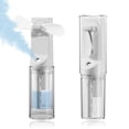 thumbnail image 1 of Mini ventilador nebulizador portátil recargable Frelisiy de 1500 mAh, color blanco, 1 of 7