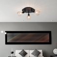thumbnail image 3 of LED Ceiling Lamp Industrial Retro Ceiling Spotlight Adjustable Metal Cages 3 Bulbs G9, 3 of 9