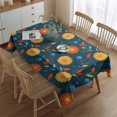 thumbnail image 2 of Pioneer Flower Floral Print Pattern Rectangle Tablecloth 60"x84", Waterproof Polyester Table Cloth, Wipeable Spillproof for Dining Camping Indoor Outdoor, 2 of 5