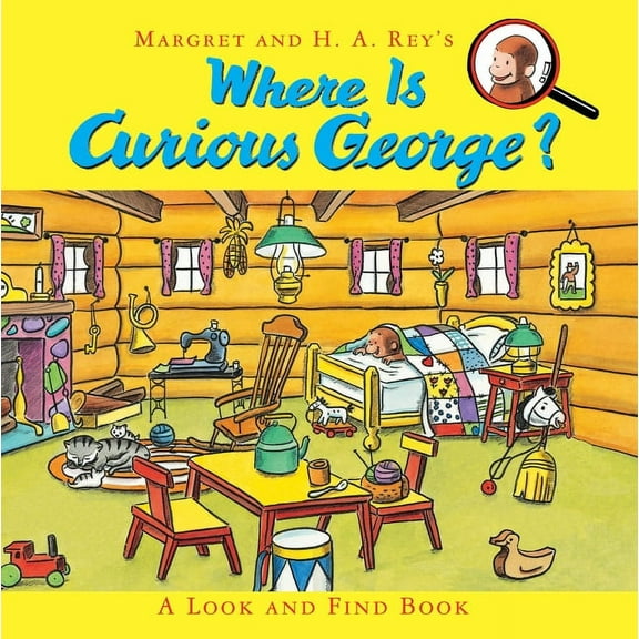 Curious George Where Is Curious George?: A Look and Find Book, (Hardcover)