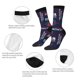 thumbnail image 4 of Fotbe Nautical Style Sailboat Calcetas Largas con Estampado para Hombre y Mujer – Calcetas de Compresión Transpirables y Elásticas, Viajar y Uso Diario Talla 5-11, 4 of 6