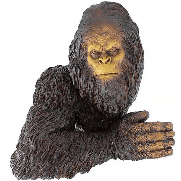 bashful yeti tree statue