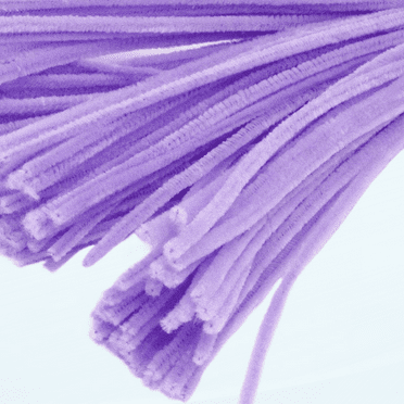 Chenille Stems, Pipe Cleaner, 12-inch (30-cm), 10-pc, Lavender