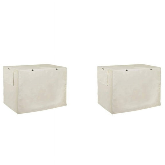 2X Dog Cover Oxford Cloth Pet Kennel Cover Universal Fit for 36 Inches Wire Dog