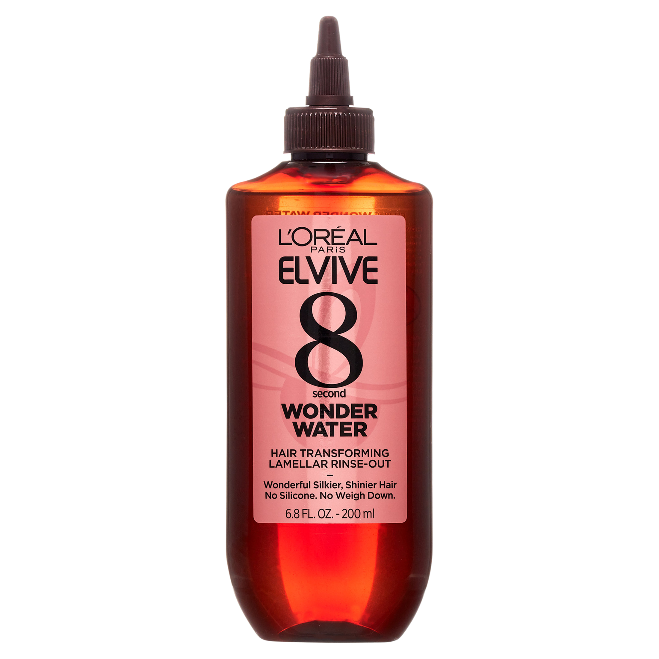 L'Oreal Paris Elvive Wonder Water Lamellar Rinse-out Treatment, for Damaged Hair, 6.8 fl oz, Light Weight