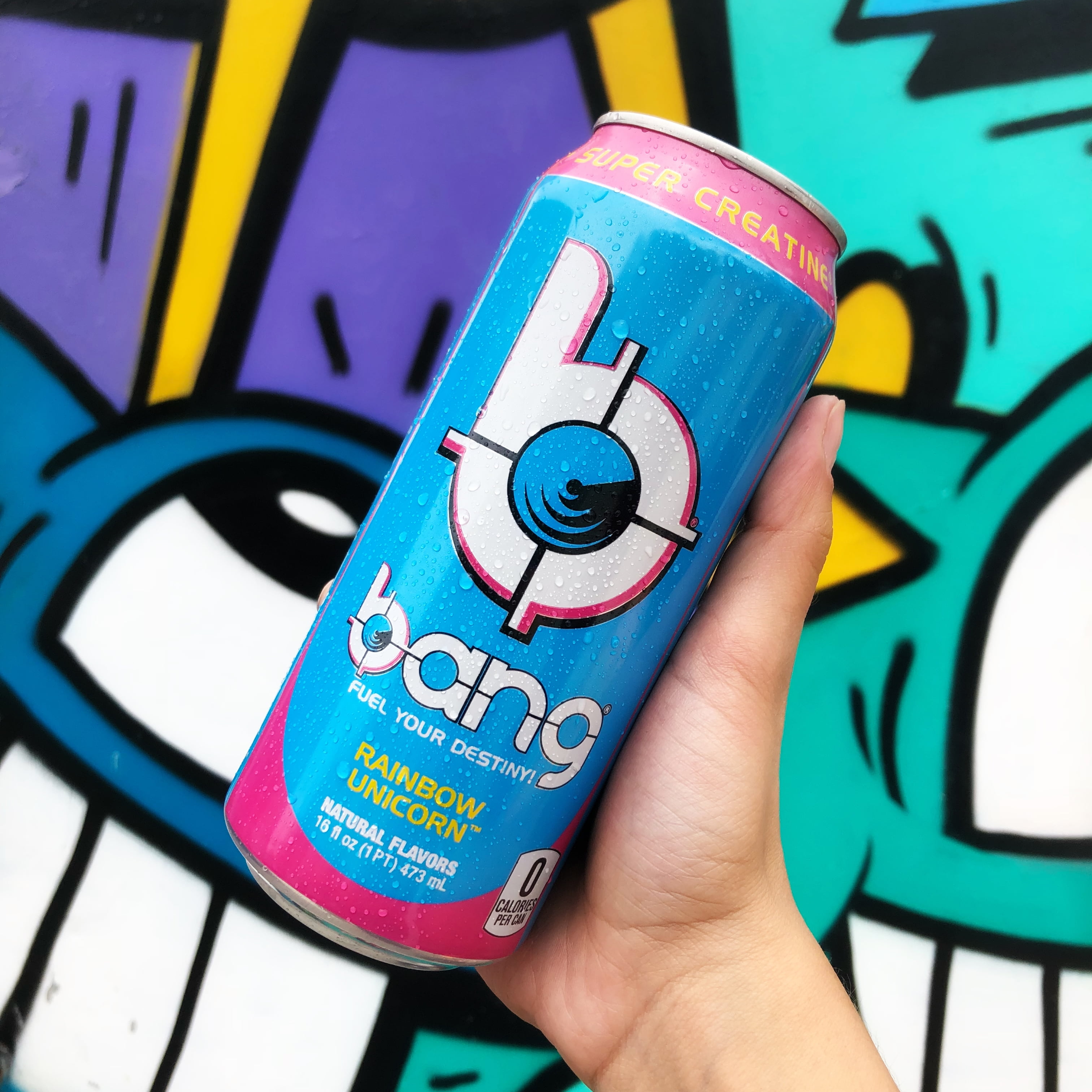 Bang Bang Rainbow Unicorn Energy Drink With Super Creatine 16 Oz Can Walmart Com Walmart Com Bang Bang Rainbow Unicorn Energy Drink With Super Creatine 16 Oz Can Walmart Com Walmart Com