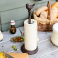 thumbnail image 3 of Paper Towel Holder Countertop Bird Statue Kitchen Roll Paper Dispenser Stand, 3 of 9