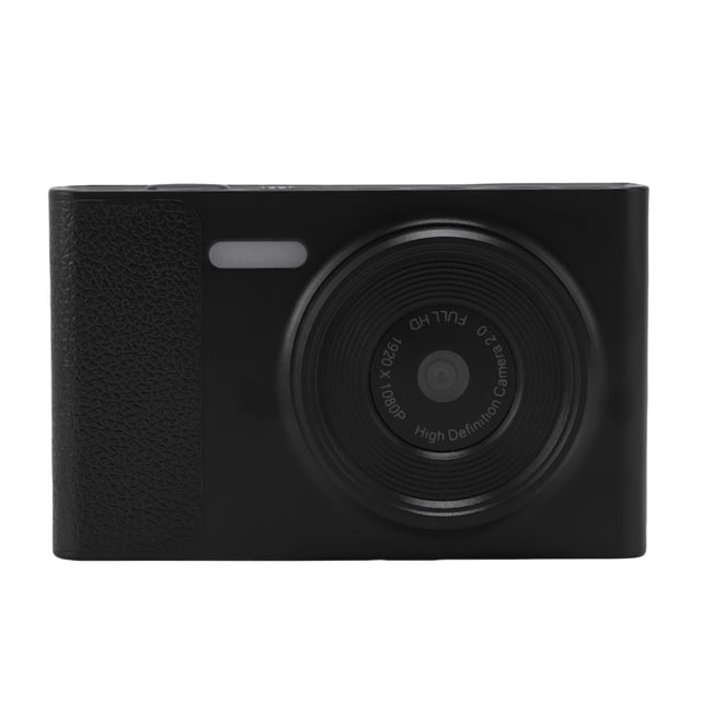 Cámara Digital 1080p 48MP Para Vlogging y Fotografía, Lente Delantera y Trasera Dual, Cámara de Vije Con Duració de Batería Larga