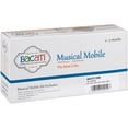 thumbnail image 2 of Bacati Olivia Tribal Coral/Navy Musical Mobile Box, 2 of 4
