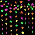 thumbnail image 3 of Neon Fluorescent Garland UV Blacklight Glow Party Decor HAPPY BIRTHDAY Banner, 3 of 4