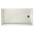 thumbnail image 5 of Swanstone SR-3260L-168 Solid Surface Left Hand Drain Shower Base, 60-in L X 32-in H X 4.3125-in H, Baby's Breath, 5 of 7