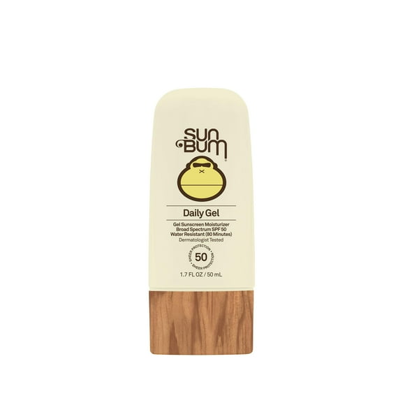 Gel protector solar para rostro Sun Bum Daily SPF 50, 50 ml, vegano