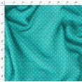 thumbnail image 4 of Soimoi Green Poly Georgette Fabric Dots & Palm Tree Print Fabric by the Yard 42 Inch Wide, 4 of 5