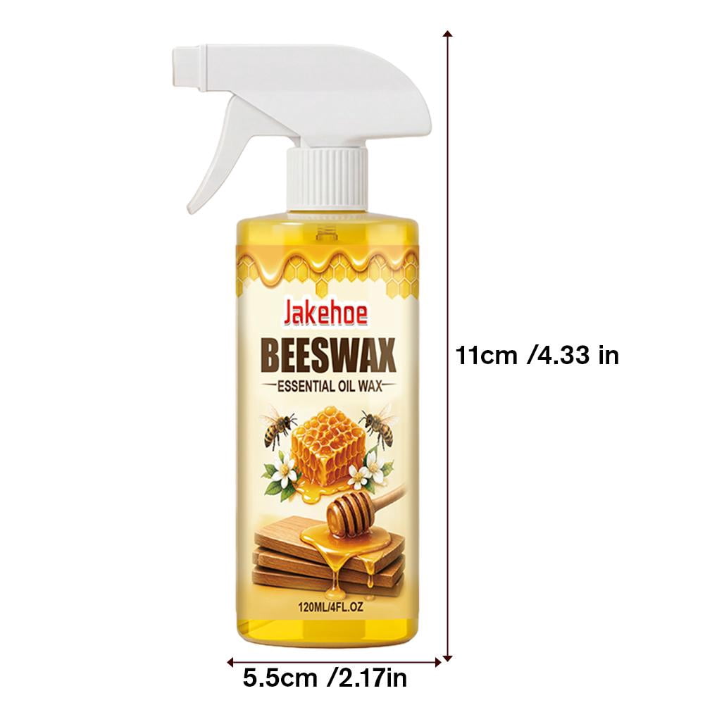 120ML Beeswax Furniture Polish Spray, Wood Polishing Maintenance Spray for Wooden Surface Care