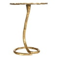 thumbnail image 4 of SAFAVIEH Justina Contemporary Metal Side Table, Gold, 4 of 8