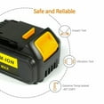 thumbnail image 3 of TurboCell 20V 6.0Ah battery for DeWalt DCF883L2 DCF885 DCF885L2 DCG412 DCS391B DCD780B DCS391B, 3 of 5