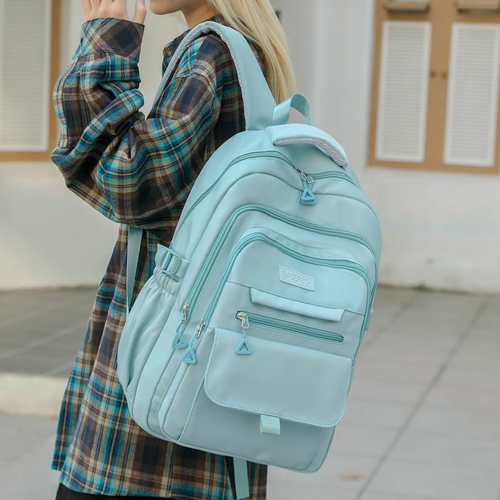 Cute Aesthetic Backpack Daypack for All Age Large Capacity Bags College Backpack Laptop Lightweight Bookbag Casual Travel Daypacks