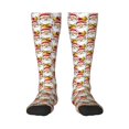 thumbnail image 1 of Balery Santa Claus bells Calcetines novedosos Calcetines deportivos Calcetines hasta la rodilla Calcetines de algodón Calcetines originales y geniales, 1 of 6
