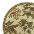thumbnail image 2 of 5' Round  Wool Ivory  Area Rug, 2 of 4