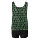 thumbnail image 3 of Bikini Mujer Traje de Baño Conjunto de Bikini Push Up Sexy Para Mujer, Traje de Baño de Dos Piezas de Cintura Alta, Tankini Con Estampado Fruncido Retro, Para Playa, Piscina y Fiesta 1560, 3 of 4