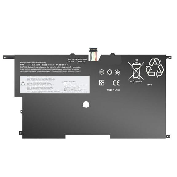 Replacement 15.4V 00HW002 Laptop Battery for ThinkPad X1 Carbon Gen 3 Ultrabook 2015 00HW003 SB10F46440