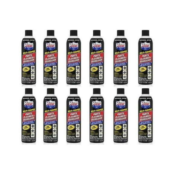 Lucas Oil 11115-12 16 oz Parts Cleaner & Degreaser, Case of 12