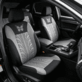 thumbnail image 4 of Full Set of Universal Car Seat Covers, Embroidered Car Seat Protector, Interior Accessories for Cars, Waterproof & Stylish Seat Covers for Vehicles, 4 of 6