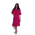 thumbnail image 5 of Ladies Ultra Cotton Active Perfect Regular-Fit Short-Sleeve Crewneck Sleep Shirt, 5 of 7