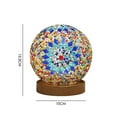 thumbnail image 3 of Romantic And Free Baroque Night Lamp Bohemian Style Creative Rechargeable Table Decorative Glass Deco Bedroom, 3 of 3
