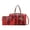 Red, variant on MKF Collection Vegan Leather Tote Bags for Women with Wristlet, Stylish Purse Handbag by Mia K. Red