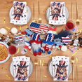 thumbnail image 5 of Caltero 100PCS Patriotic Napkins, 4th of July Paper Napkins 3 Ply Disposable Independence Day Napkins Patriotic Party Supplies, 5 of 8