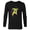 Black, variant on Marvel Avengers Cauldron Halloween - Long Sleeve T-Shirt for Men - Customized-White