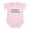 Petal Pink, variant on CafePress - Patent Pending Infant Bodysuit - Baby Light Bodysuit, Size Newborn - 24 Months