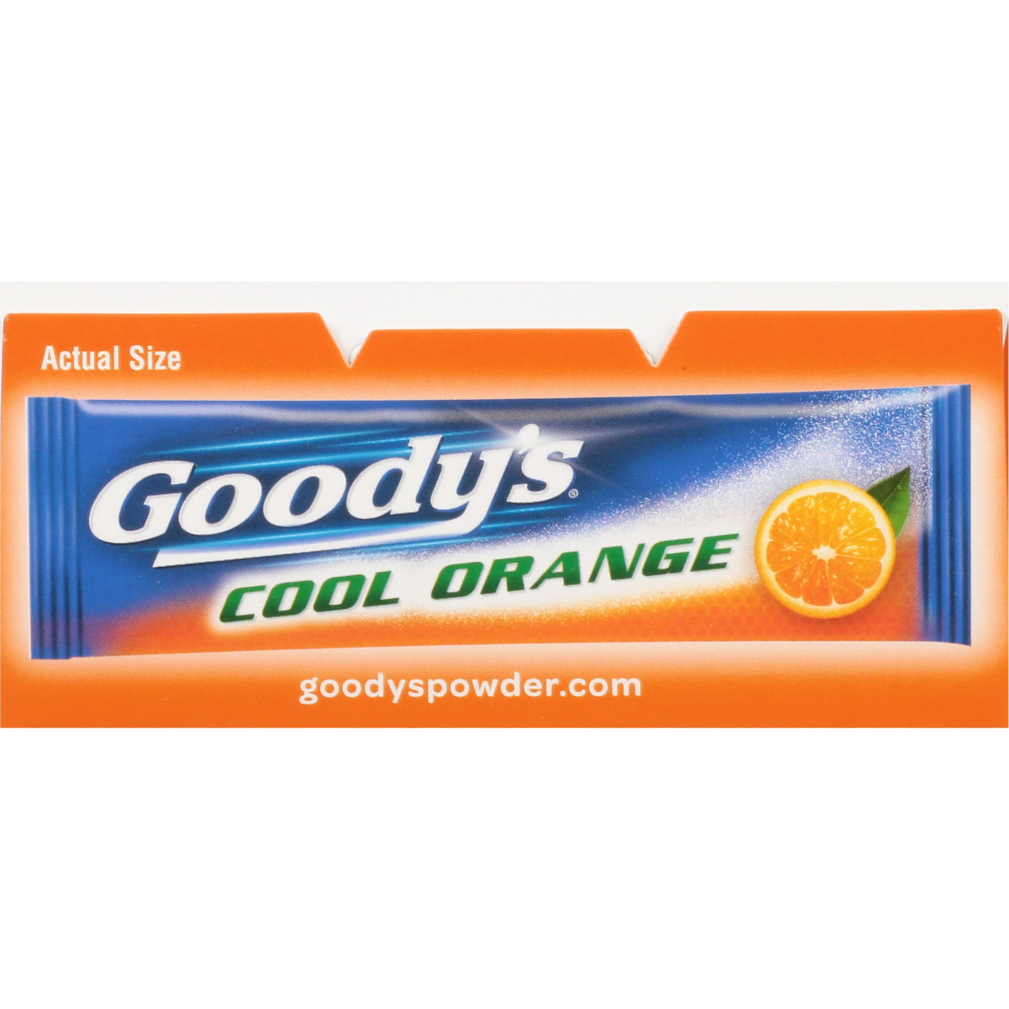 Goody’s Triple Action Pain Relief, Fast Headache Powder, Cool Orange Flavor, 24 Count