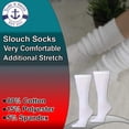 thumbnail image 2 of 6 Pairs Of Yacht & Smith EXTRA THICK Slouch Socks for Women, Extra Heavy Slouchy Ladies Cotton Crew Boot Socks, 2 of 3